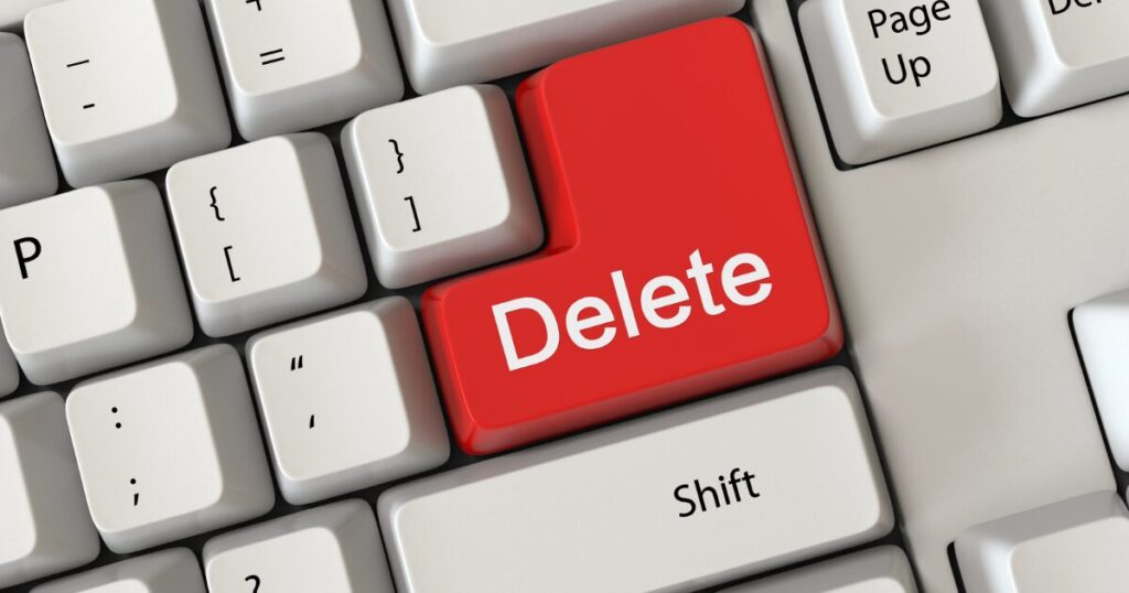 delete